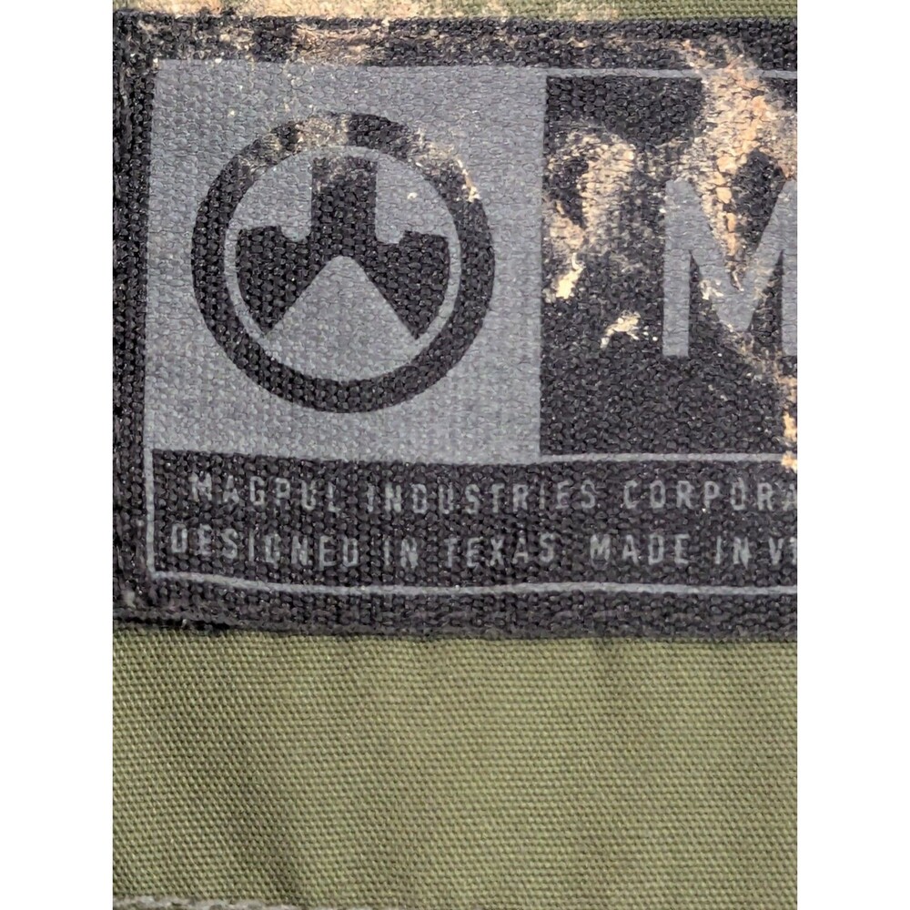 Mens Magpul Sz Medium Stretch Green Short Sleeve Button Up Shirt - Picture 4 of 8
